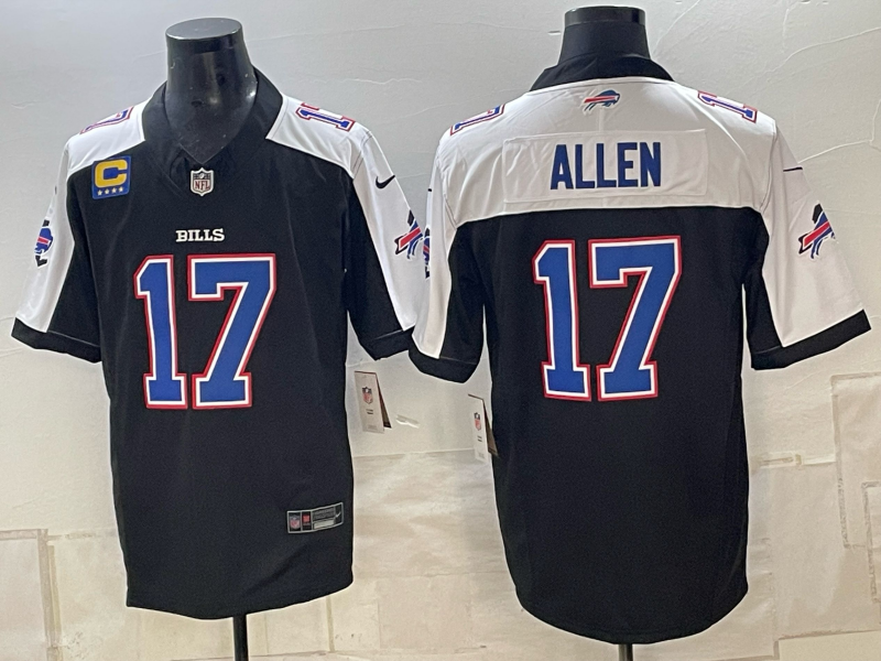 Men 2026 Buffalo Bills #17 Allen black Nike Limited NFL Jersey 1025002